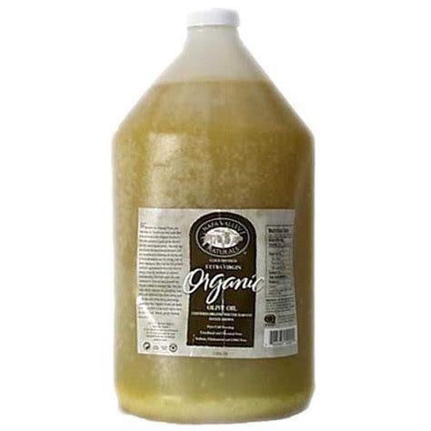 Napa Valley Naturals Organic Extra Virgin Olive Oil - Case of 4 - 1 Gal ...