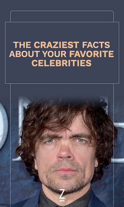 Weird Celebrity Facts | Celebrities, Facts, Facts about dreams