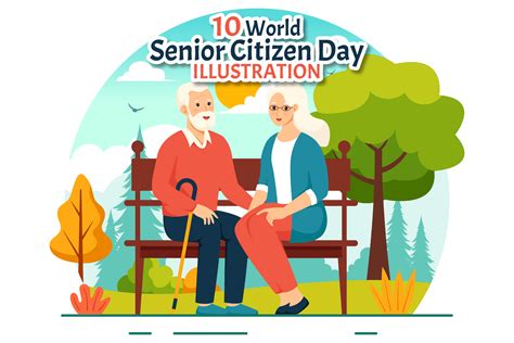 World Senior Citizen Day Illustration Pack - 10 Free Download People ...