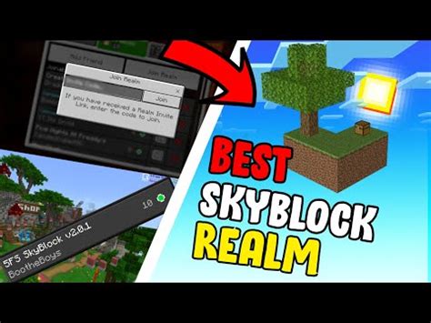 Minecraft Bedrock Skyblock Realm Codes - 09/2021