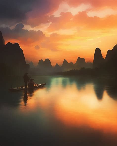 Sunset apocalypse Guilin by WesleyDuong on DeviantArt