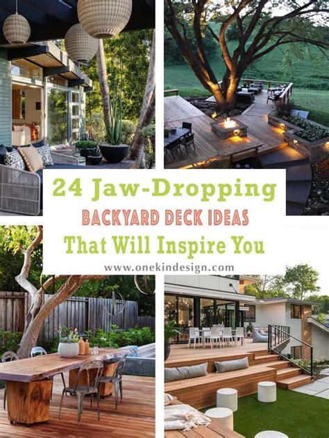 24 Jaw-Dropping Backyard Deck Ideas That Will Inspire You