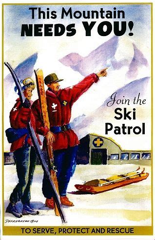 NSP Giants Ridge Ski Patrol Candidate Application | Vintage ski posters, Skiing, Skiing quotes