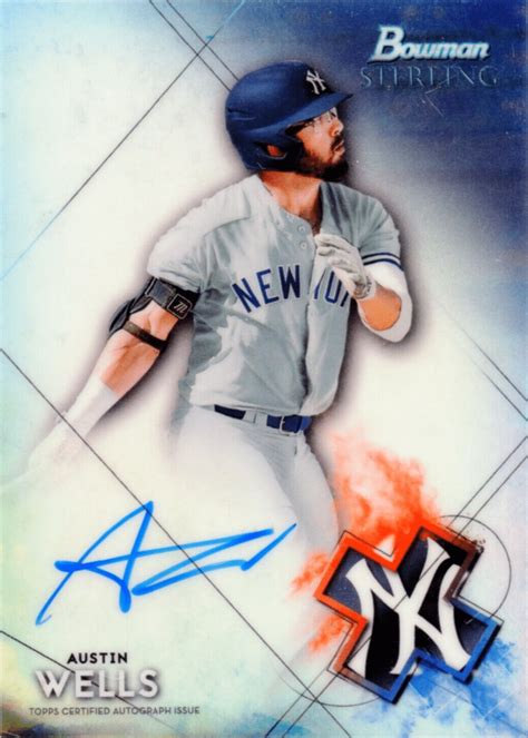 MLB Future Watch: Austin Wells Baseball Cards, New York Yankees