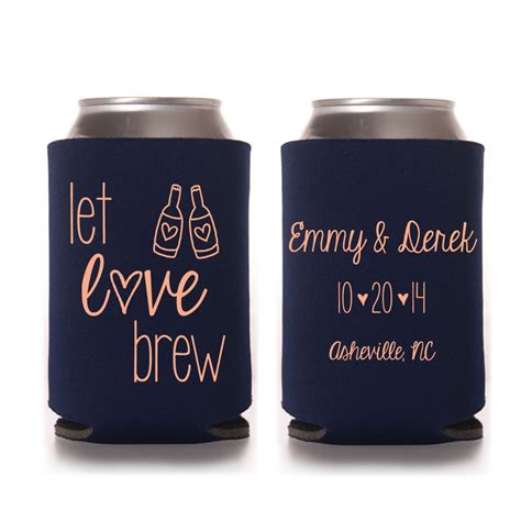 Best 21 Wedding Favor Koozies - Home, Family, Style and Art Ideas