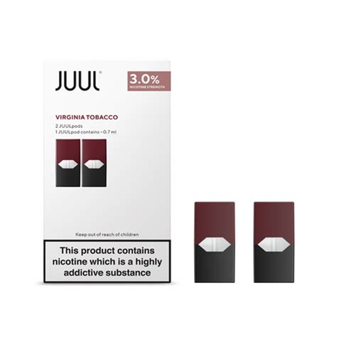 Juul Pod Virginia Tobacco 5% - 2Pack – abcproductsinc