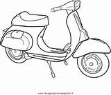Razor Scooter Coloring Pages Coloring sketch template