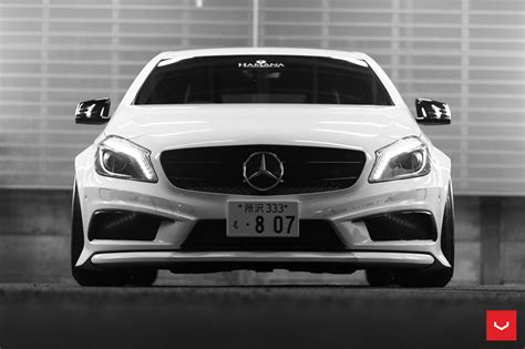 Modest Exterior Upgrades for White Mercedes A Class — CARiD.com Gallery