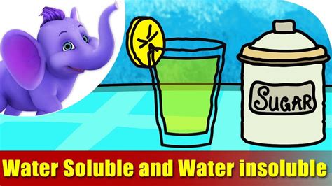 Water Soluble and Water Insoluble | Songs on Learning Science | 4K ...