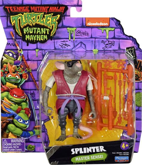 Splinter (Mutant Mayhem) (figura de acción de 2003) | Tortuga Ninja ...