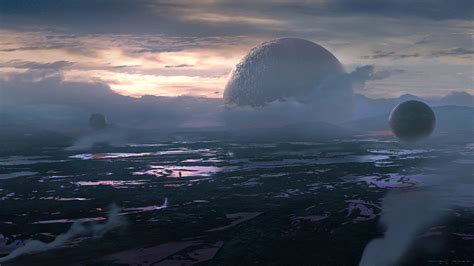 ArtStation - Alien landscape