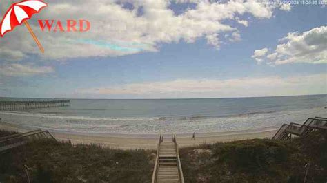 Surf City Pier Webcam - Topsail Island | RentABeach.com