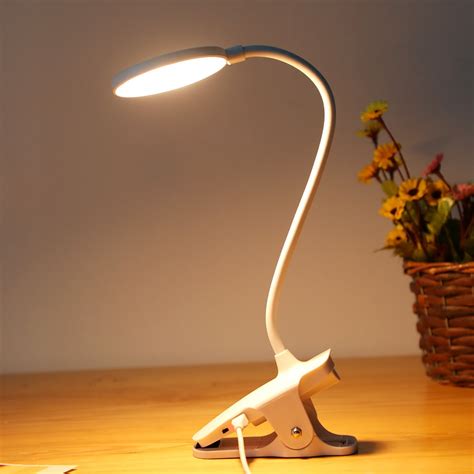 LED Desk Lamp, Swing Arm Lamp, 3 Color Modes, Stepless Dimming,Touch Control, Eye-Care Light for ...