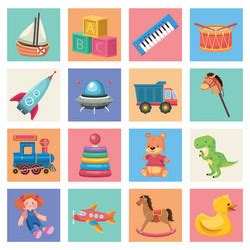 Number 16 Cartoon Vector Images (over 210)