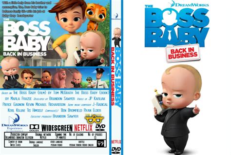 The Boss Baby: Back in Business: Season 1 (2018) R0 Custom DVD Cover - DVDcover.Com