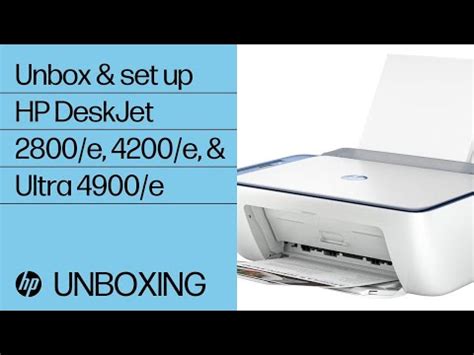 HP DeskJet 4200 All-in-One Printer series Setup | HP® Support