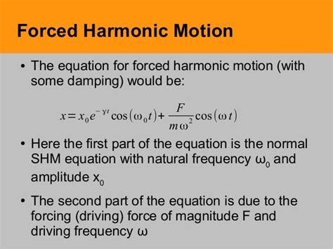 4.2 damped harmonic motion