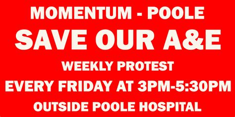 Save Poole Hospital A&E, Maternity, Cancer Unit, Children’s Wards ...