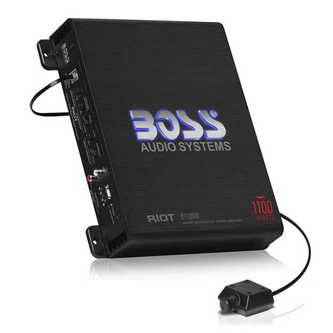 Buy BOSS Audio Systems R1100M Riot Series Car Audio Subwoofer Amplifier ...