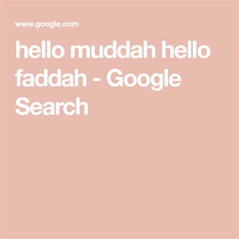 hello muddah hello faddah - Google Search | Lp albums, Songwriting, Hello