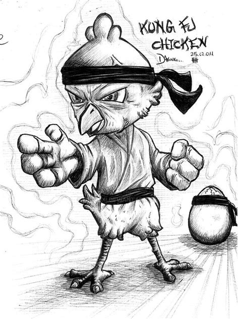 Kung Fu Chicken by Davinxi on DeviantArt