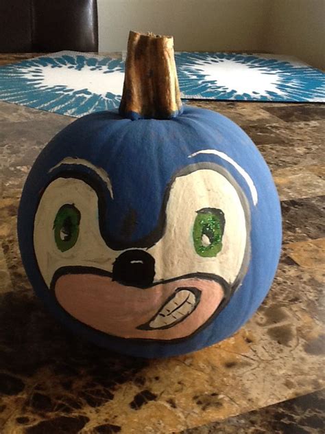 Sonic Pumpkin Stencils