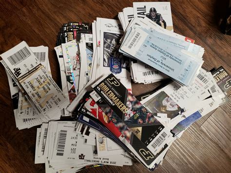 2019 Penn State Football Full Unused Ticket Stubs - Ticket Stubs