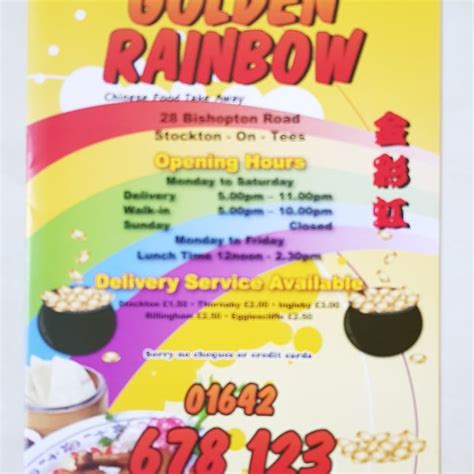 Golden Rainbow Chinese Takeaway - 2 tips