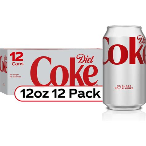 Diet Coke Soda Soft Drink, 12 fl oz, 12 Pack | Shop | Sun Fresh