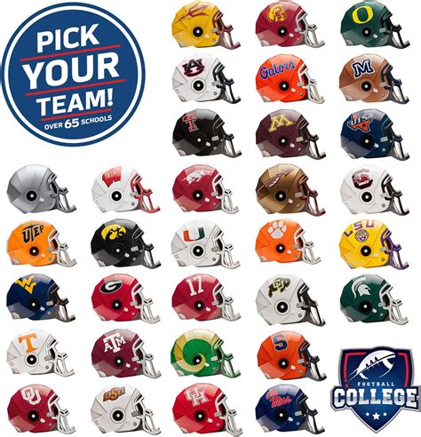 Buy FanHeads Wearable College Football Helmets (All Team Options ...