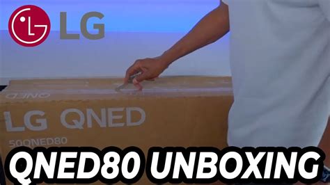 LG QNED 80 Series 4K TV Unboxing (50QNED80UQA) - YouTube