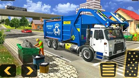 Trash Dump Truck Driver 2020 #01 - Garbage Truck Games Android Gameplay - YouTube