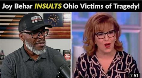 Joy Behar Makes DISGUSTING Remark About Ohio Victims Of Tragedy ...