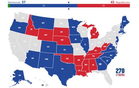 2020 Senate Election Interactive Map - 270toWin