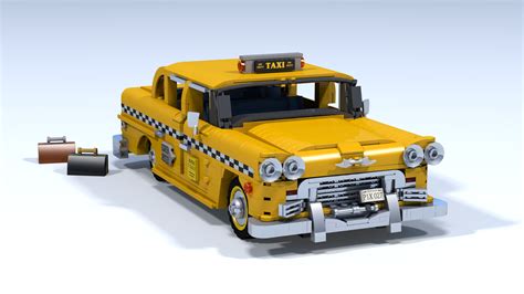 Classic Taxi | Lego cars, Lego technic, Lego design