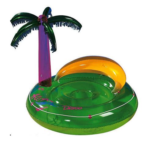 Family Party PVC or TPU Inflatable Floating Island with Palm Tree - China Inflatable Party ...