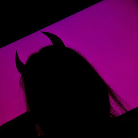 Neon Purple Devil Aesthetic Wallpaper Design for poster cover wallpaper ...