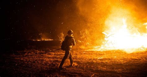 As wildfires raged up and down the West Coast, officials said one of the most damaging fires may ...