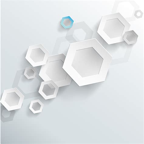 White 3d Hexagon Background, White, 3d, Hexagon Background Image for Free Download