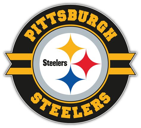 Pittsburgh Steelers Logo NFL Sport Car Bumper Sticker Decal "SIZES'' | eBay