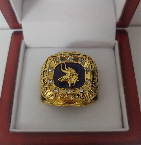 Minnesota Vikings 1974 NFC Championship Super Bowl Ring With | Etsy