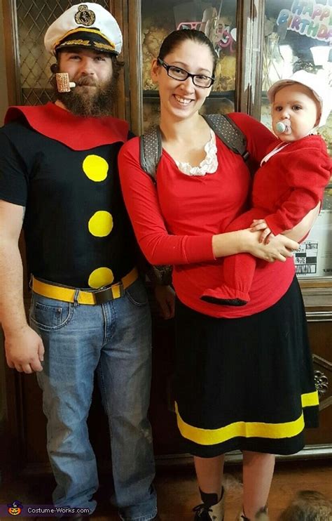 Popeye Family Costume