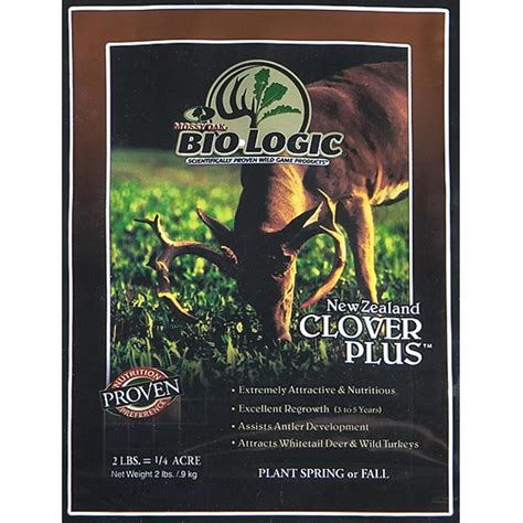 BioLogic Clover Plus Plot Seed, 2-lb. Bag - 177652, Food Plots & Seeds at Sportsman's Guide