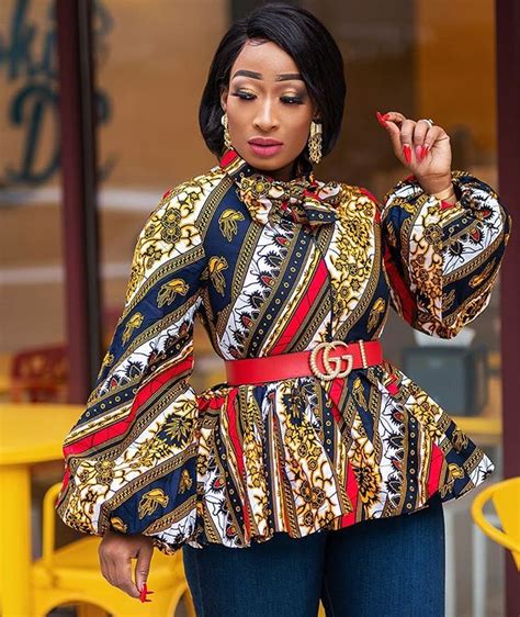 Instagram | African print tops, African clothing, African print fashion dresses