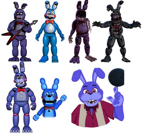 Evolution of Bonnie | Five Nights at Freddy's | Know Your Meme