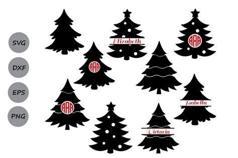 Christmas tree svg Graphic by CosmosFineArt - Creative Fabrica