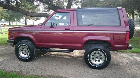 1989 Ford Bronco II XL Rust Free Classic Rare 5 Speed 4x4 Off Road ...