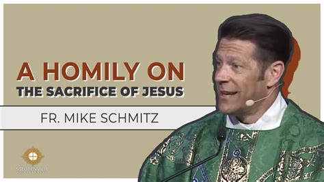 Father Mike Schmitz | A Homily on | Steubenville Youth Conference San ...