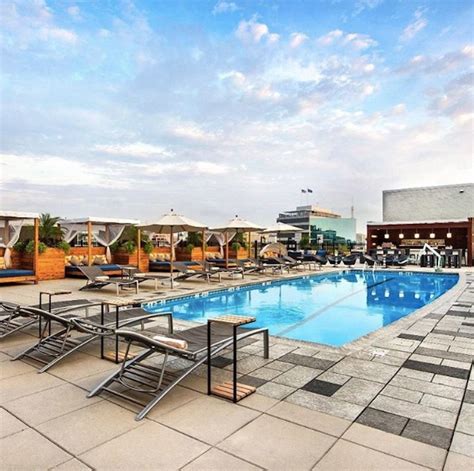 The Liaison's Revamped Rooftop Pool Bar Opens Thursday | Washingtonian (DC)