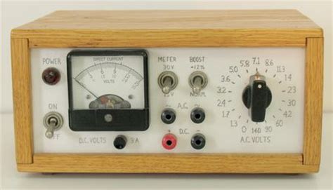 Home made benchtop power suppy